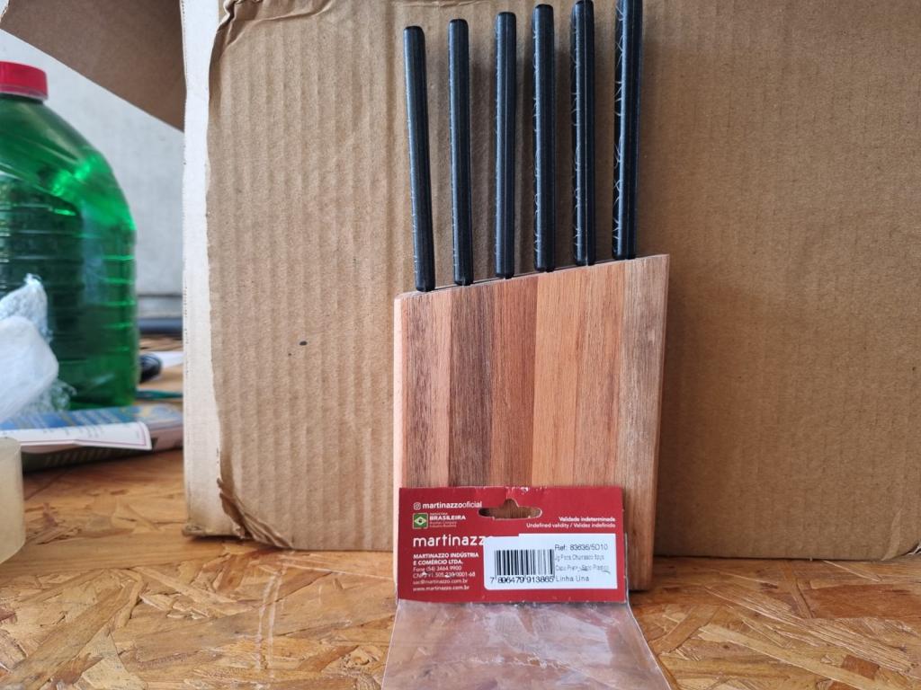 Jogo de Facas para Churrasco 8 peças