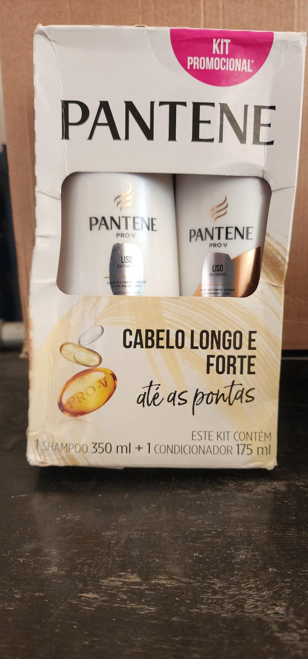 Kit promocional Pantene Pro-V Liso Extremo shampoo e condicionador