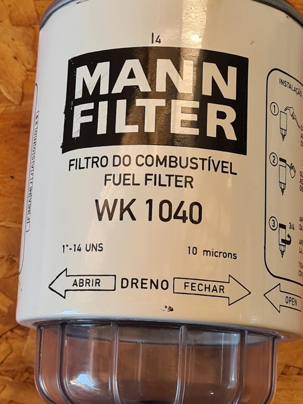 Filtro do combustível Mann Filter WK 1040