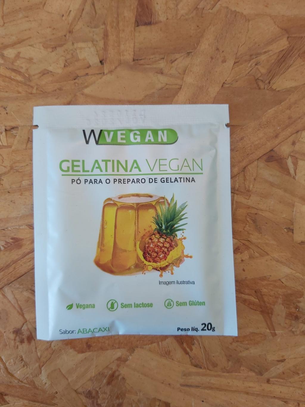 Gelatina Vegan sabor Abacaxi