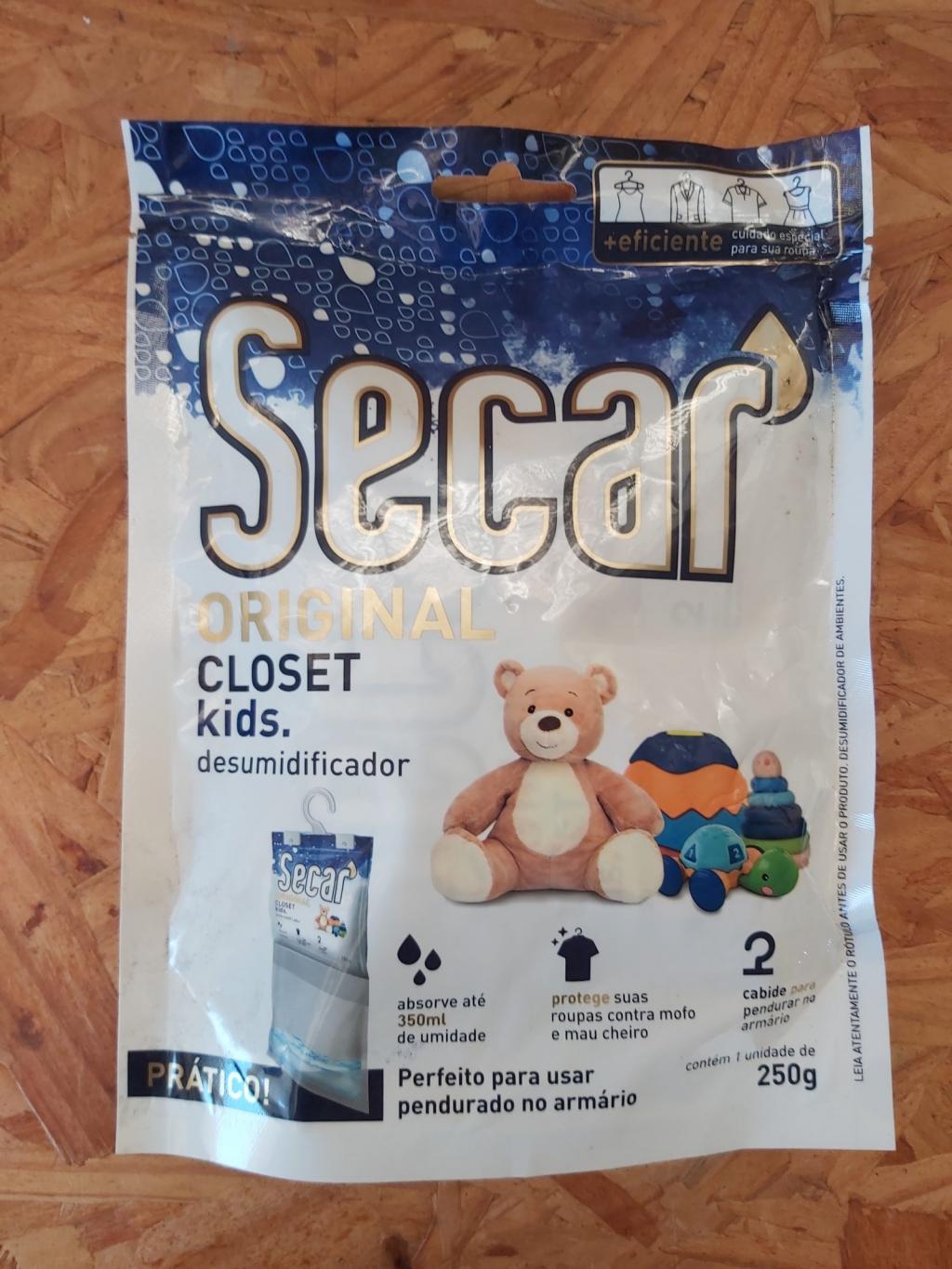 Desumidificador Secar Closet Kids