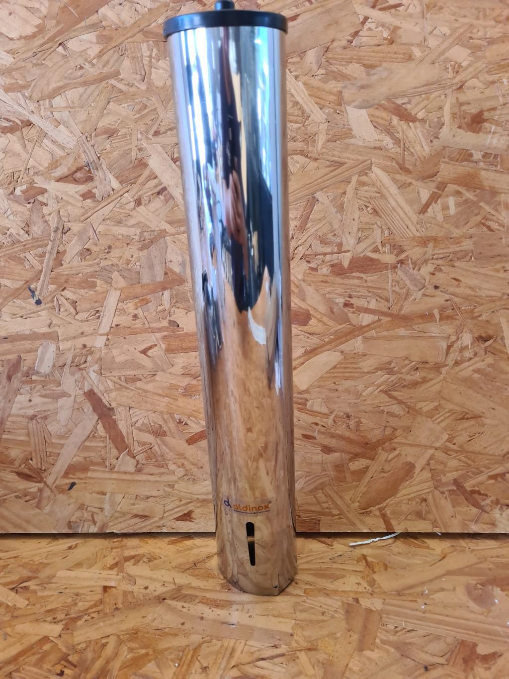 Pé de mesa cromado Aldinox