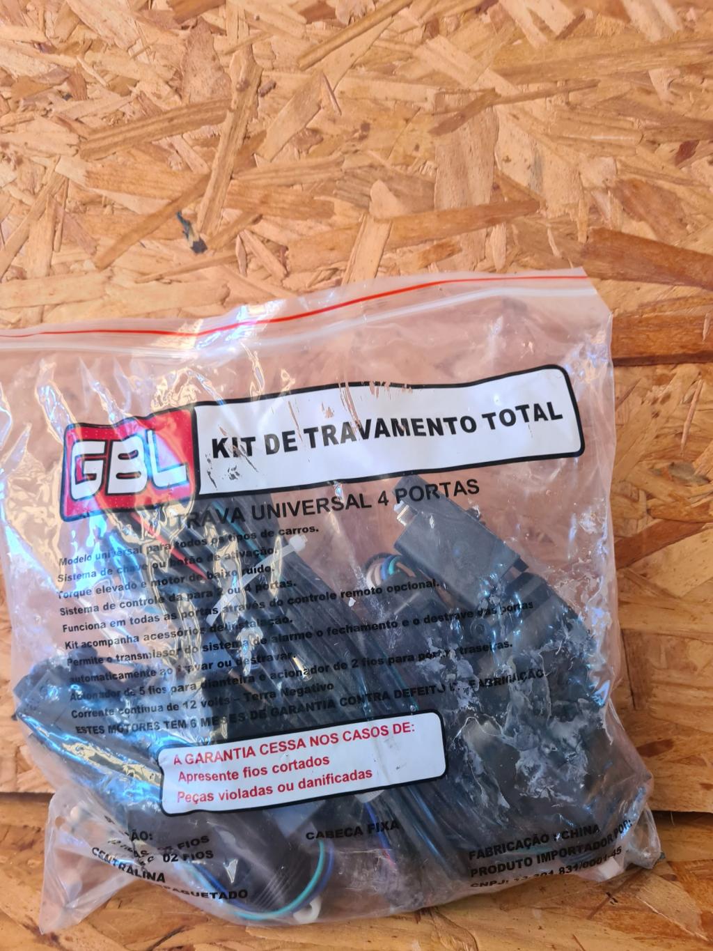 Kit de travamento total universal para 4 portas de carro