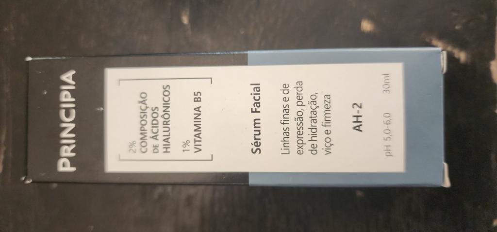 Sérum Facial AH-2 com Ácidos Hialurônicos e Vitamina B5