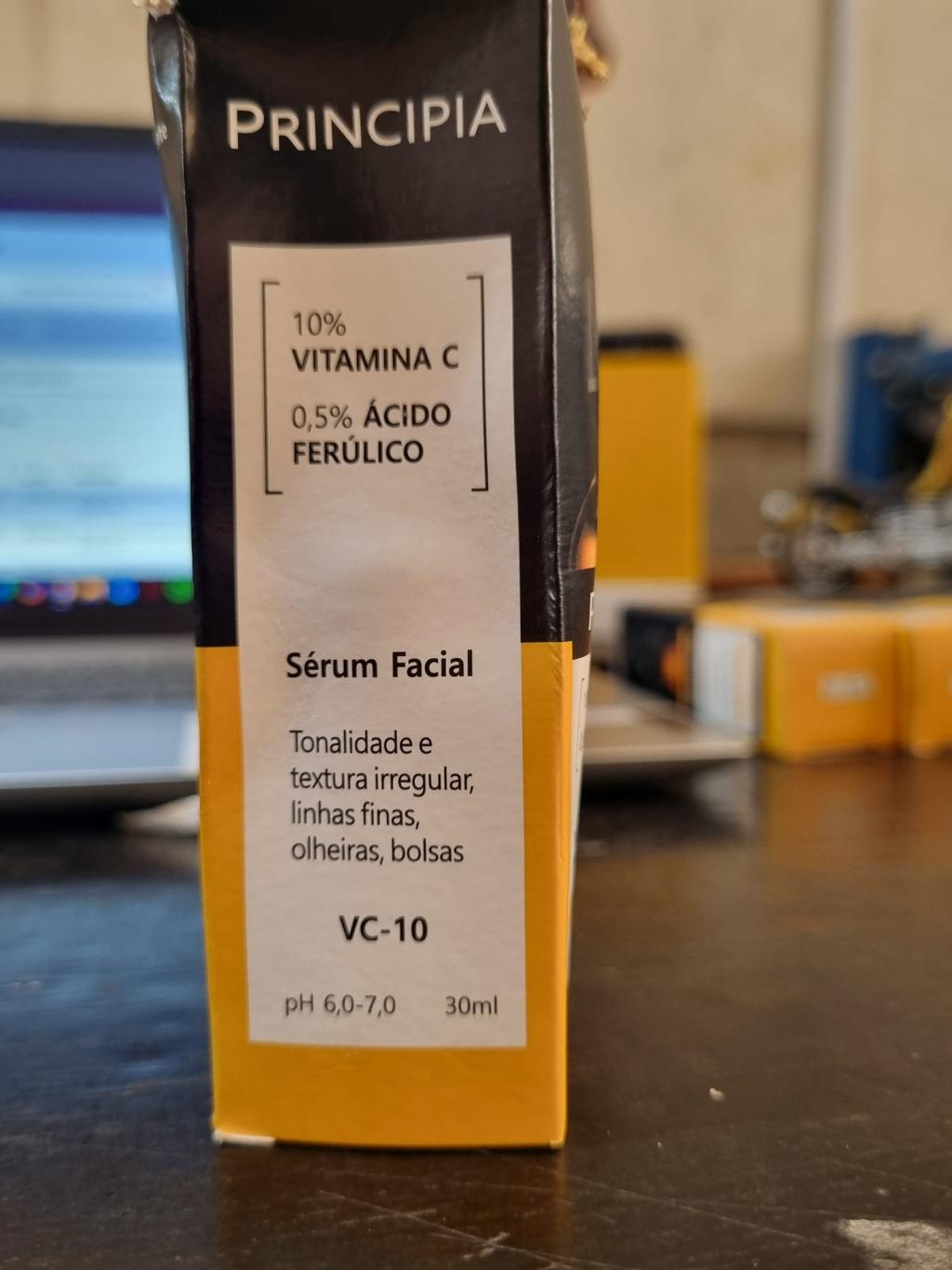 Sérum Facial com Vitamina C e Ácido Ferúlico