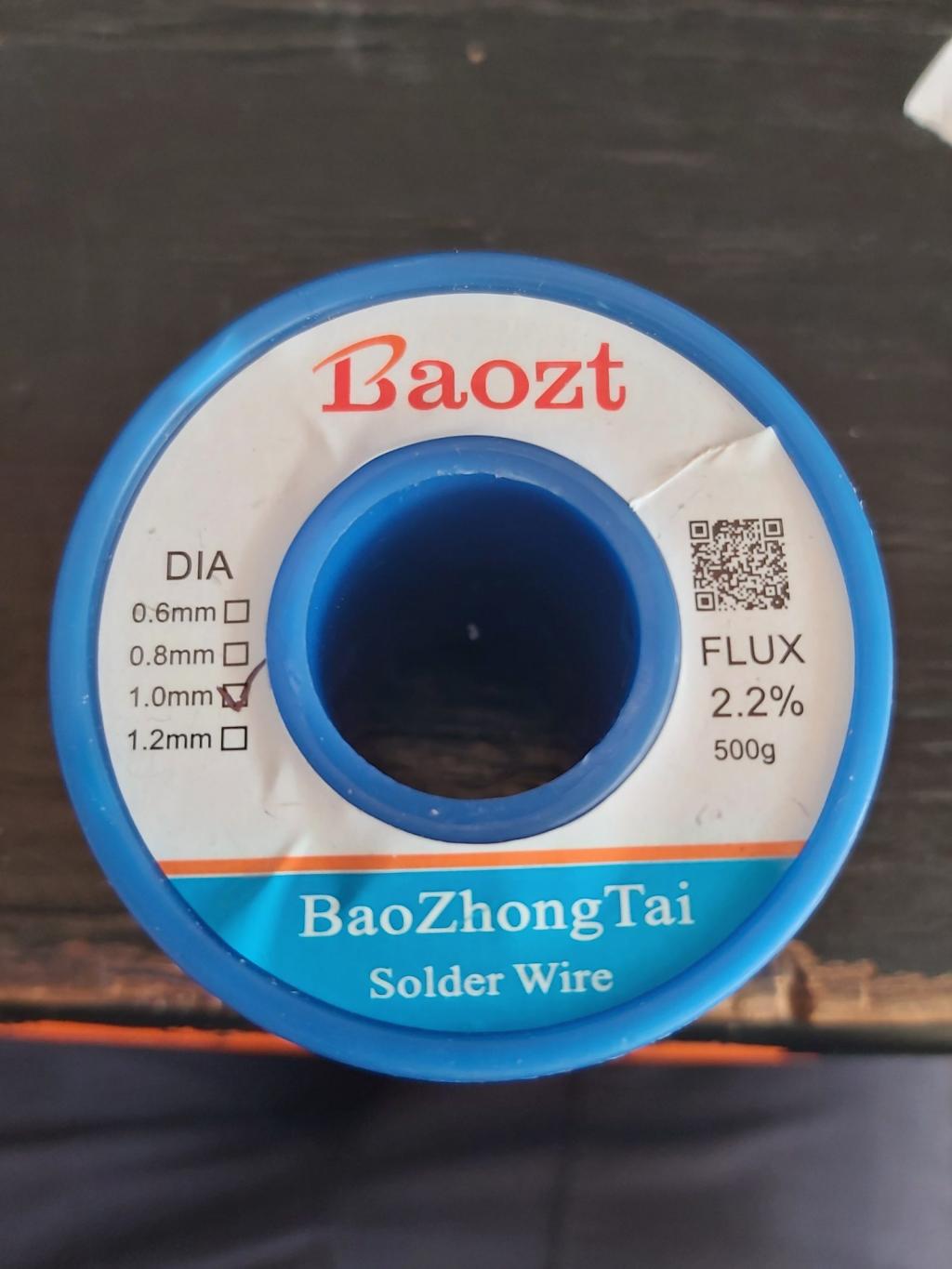 Fio de solda BaoZhongTai