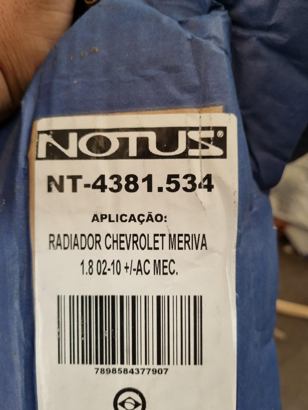 Radiador para Chevrolet Meriva