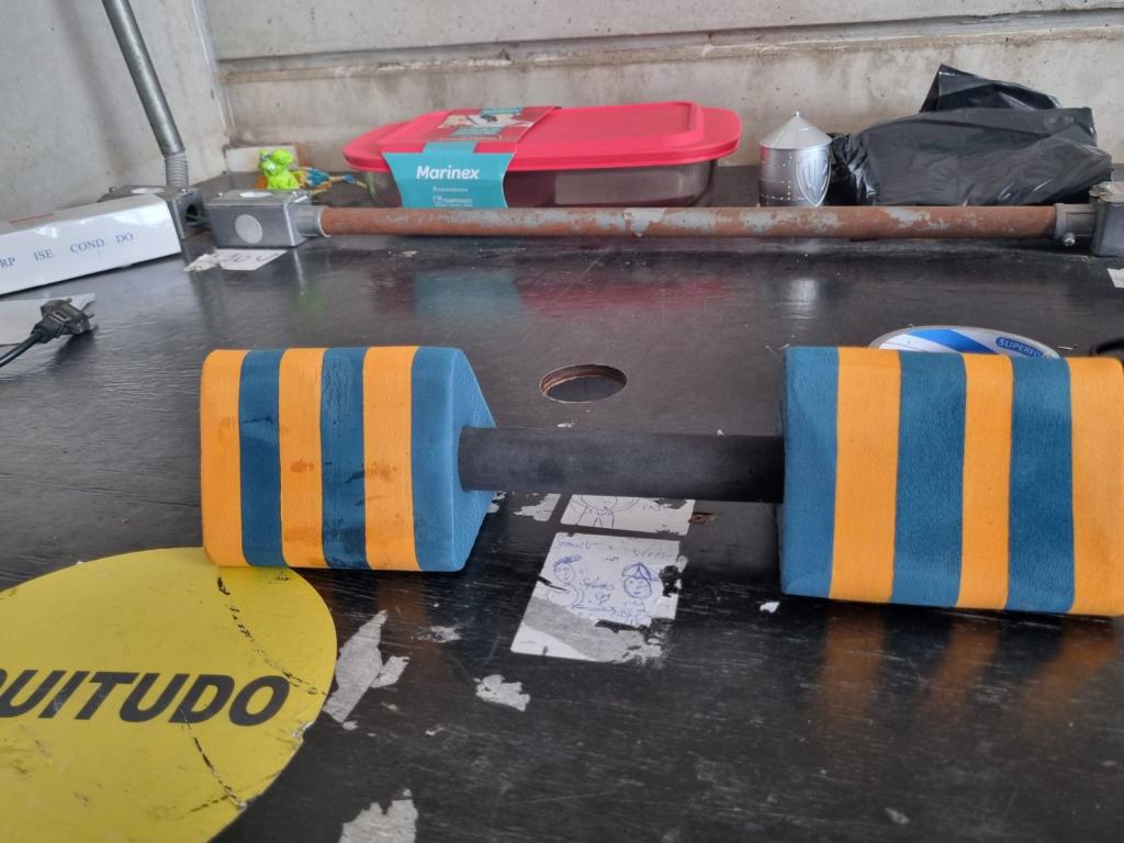 Halter de espuma para exercícios