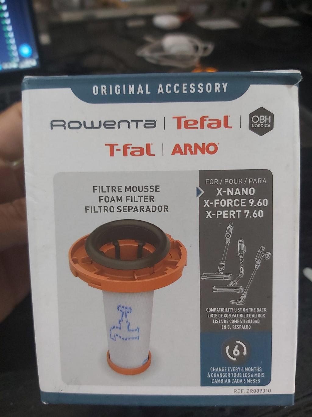 Filtro de espuma para aspirador de pó