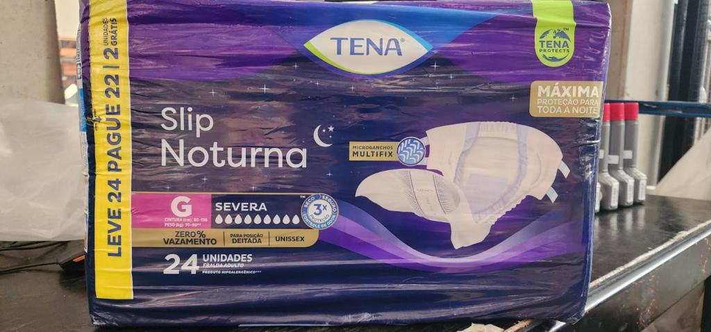 Fralda adulto slip noturna