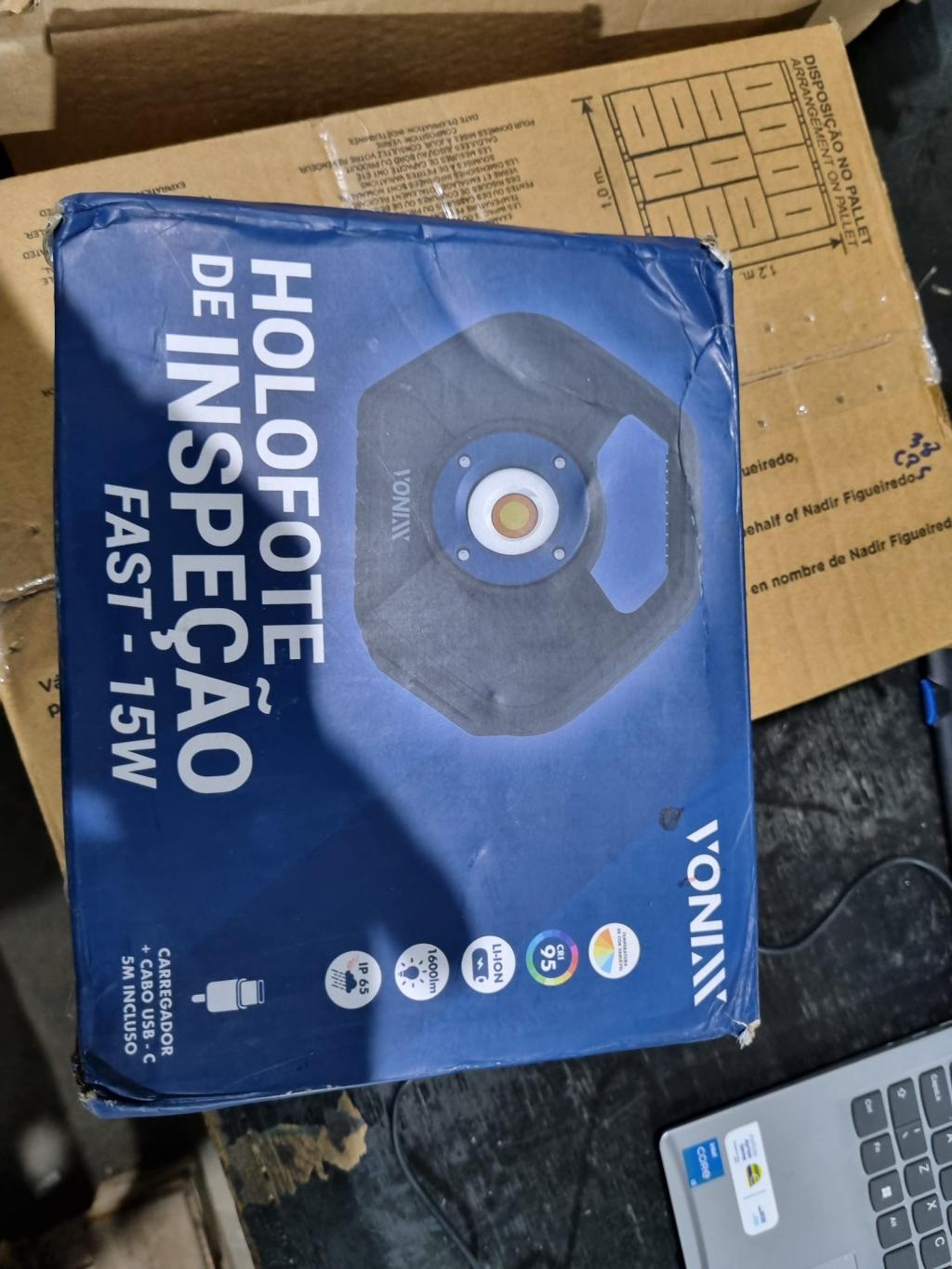 Holofote de inspeção portátil