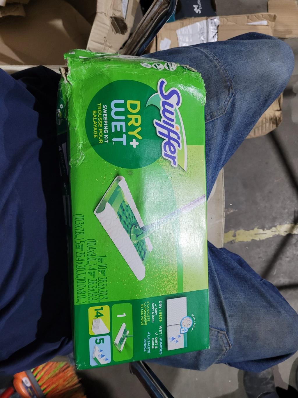 Kit de limpeza Swiffer Dry+Wet