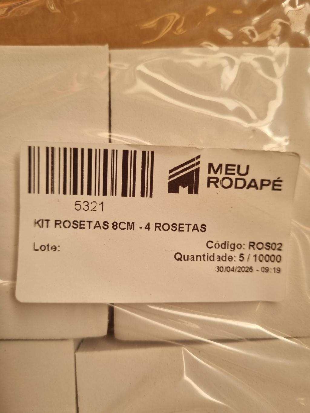 Kit Rosetas 8cm - 4 Rosetas