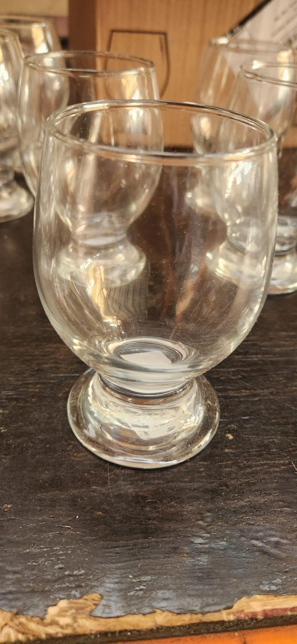 Copo de vidro para bebidas