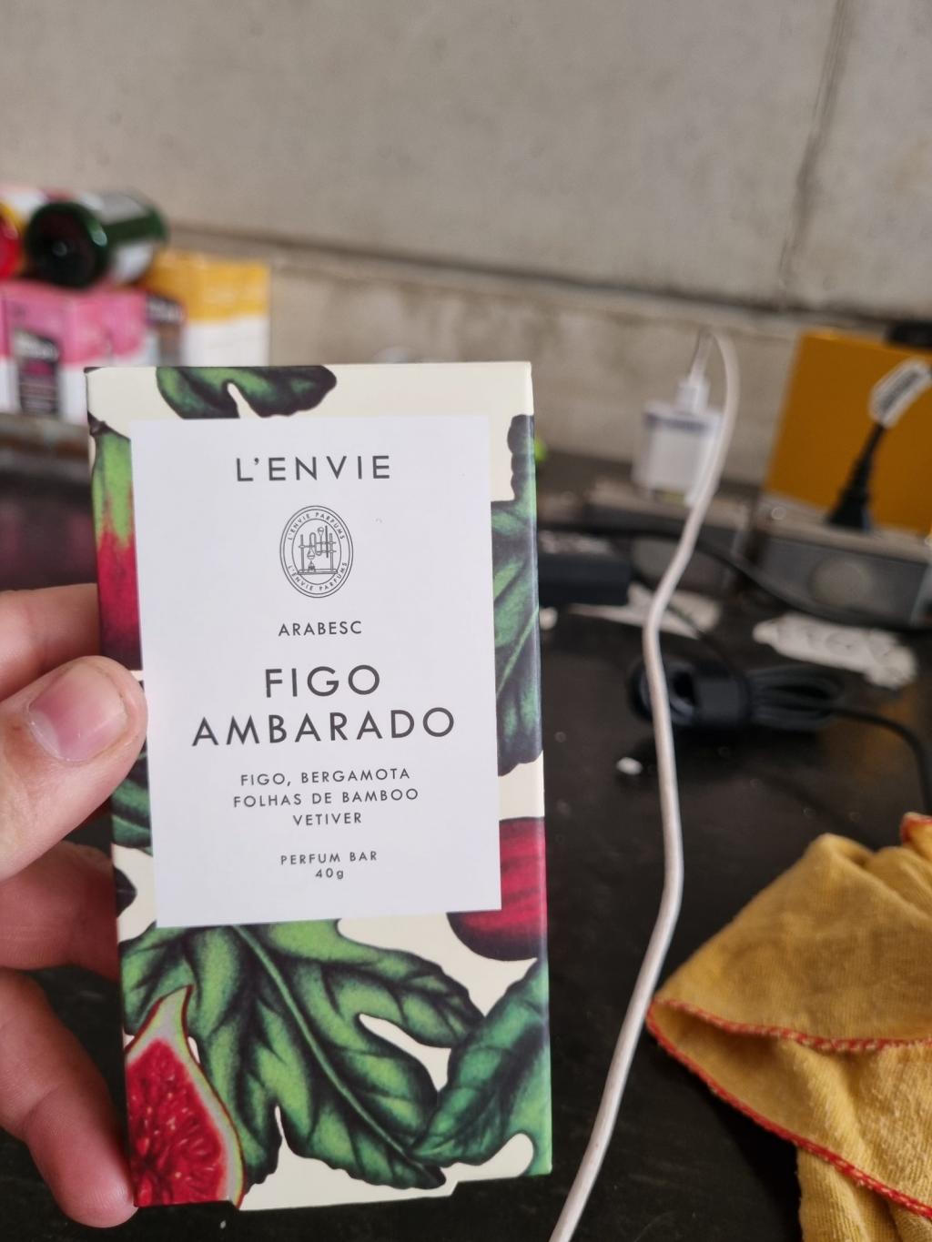 Perfume em barra Figo Ambarado