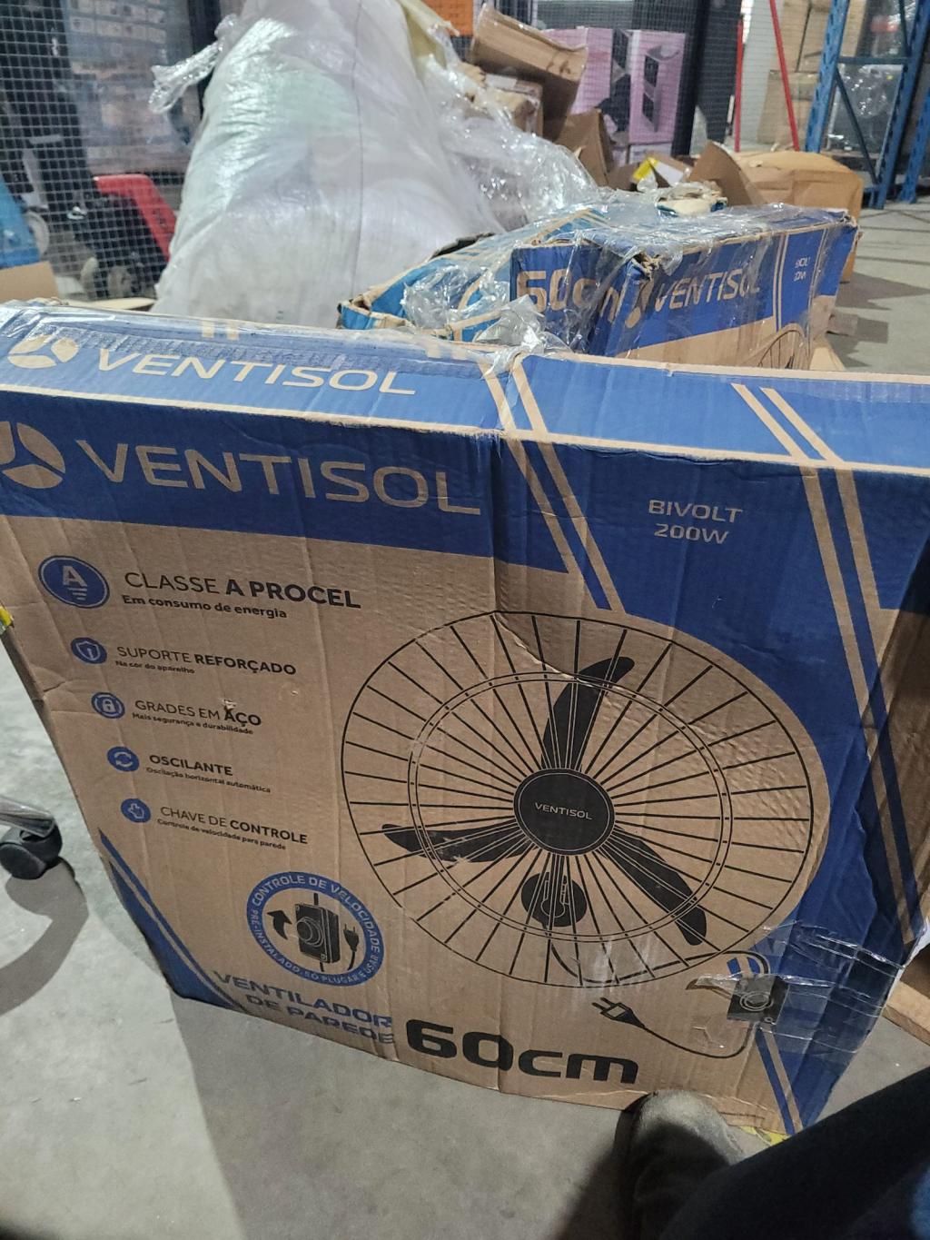 VENTILADOR DE PAREDE 60CM VENTISOL