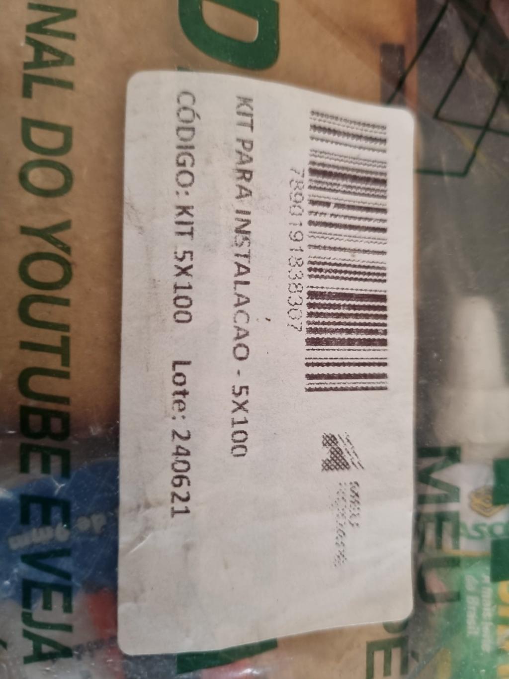 Kit para instalação 5x100