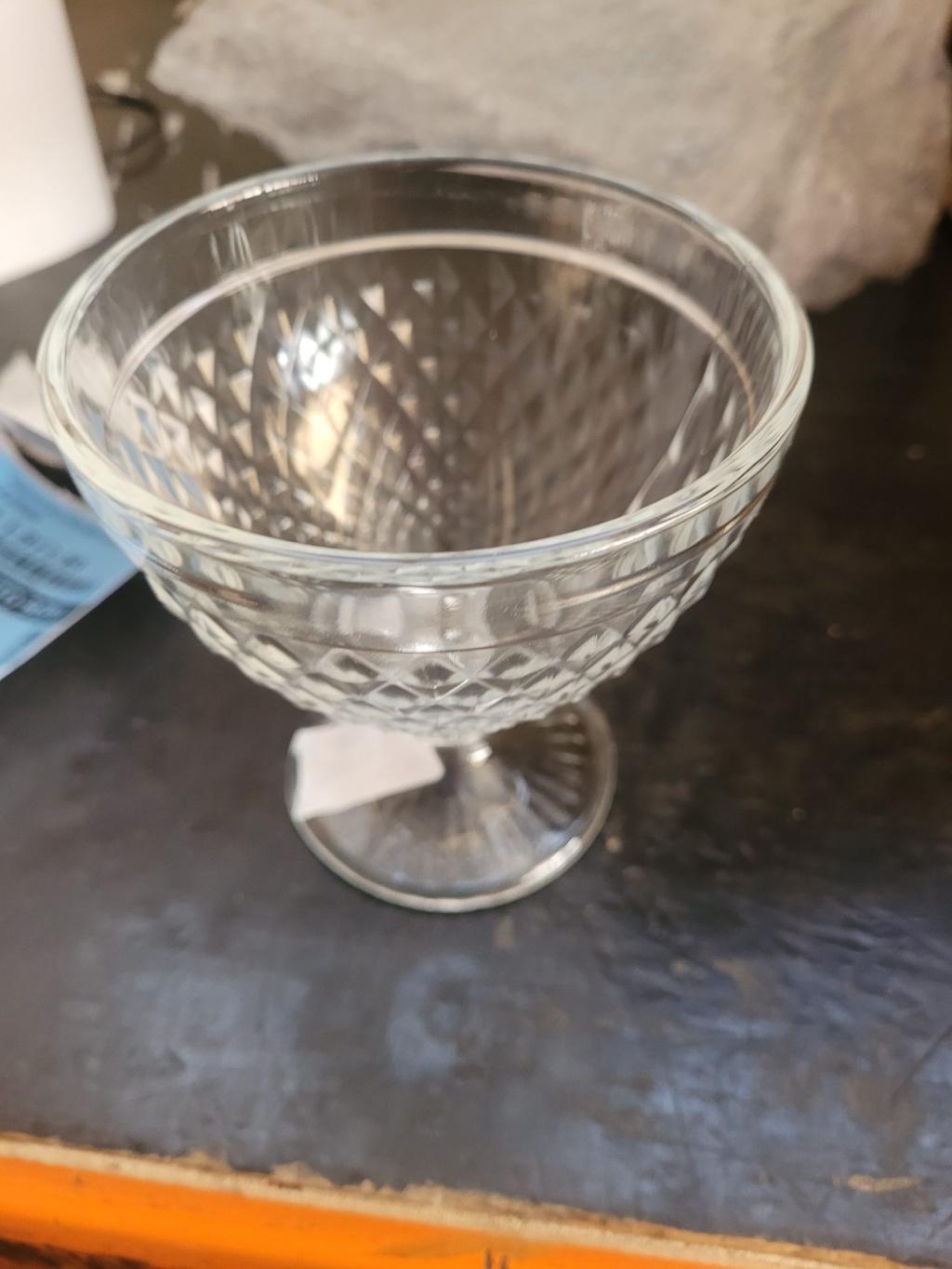 Taça de vidro para bebidas