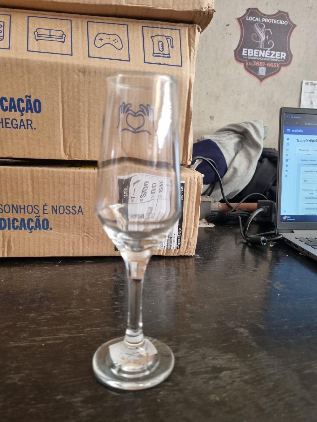 Taça Buffet de vidro
