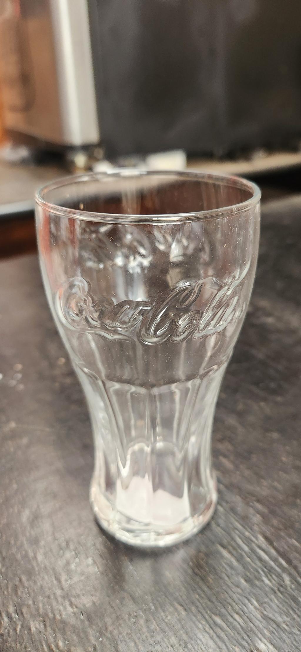 Copo de vidro Coca-Cola Contour