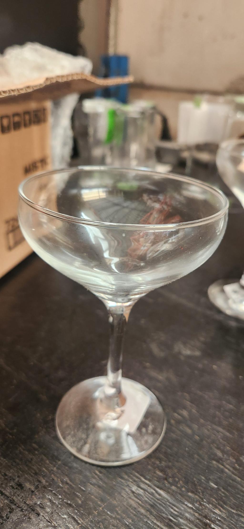 Taça de vidro para bebidas