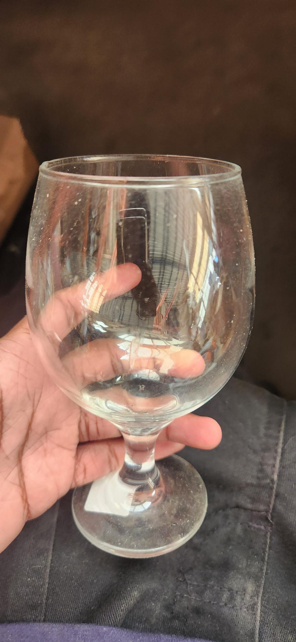 Taça de vidro para bebidas