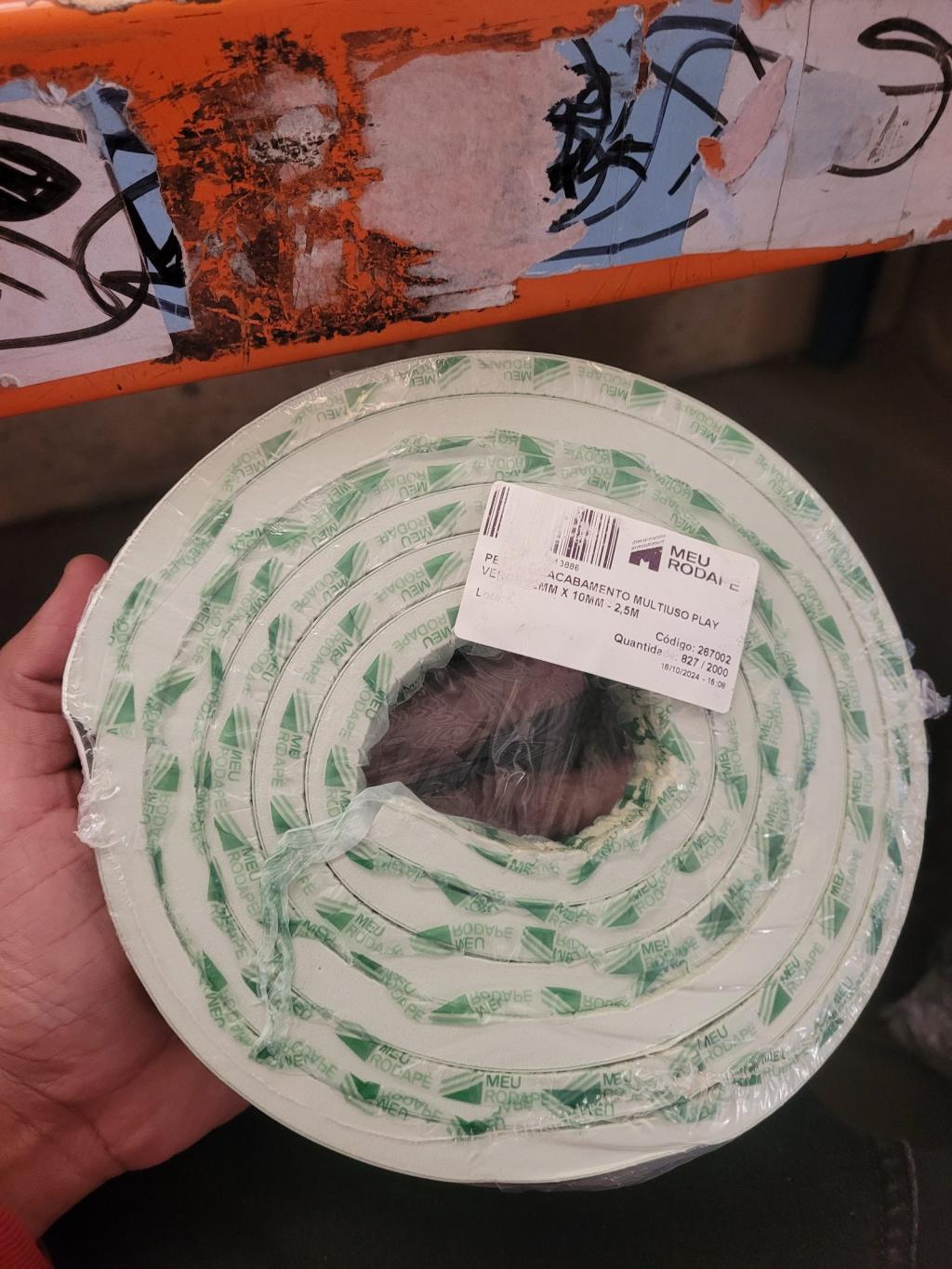 Fita de acabamento multiuso