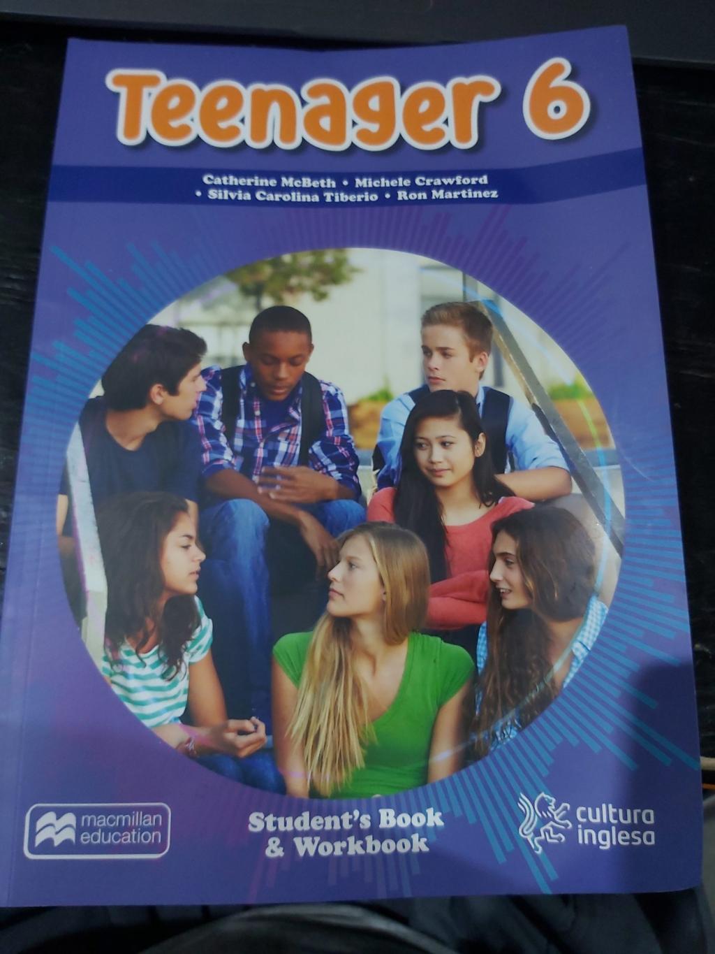 Livro didático de inglês Teenager 6 - Student's Book & Workbook