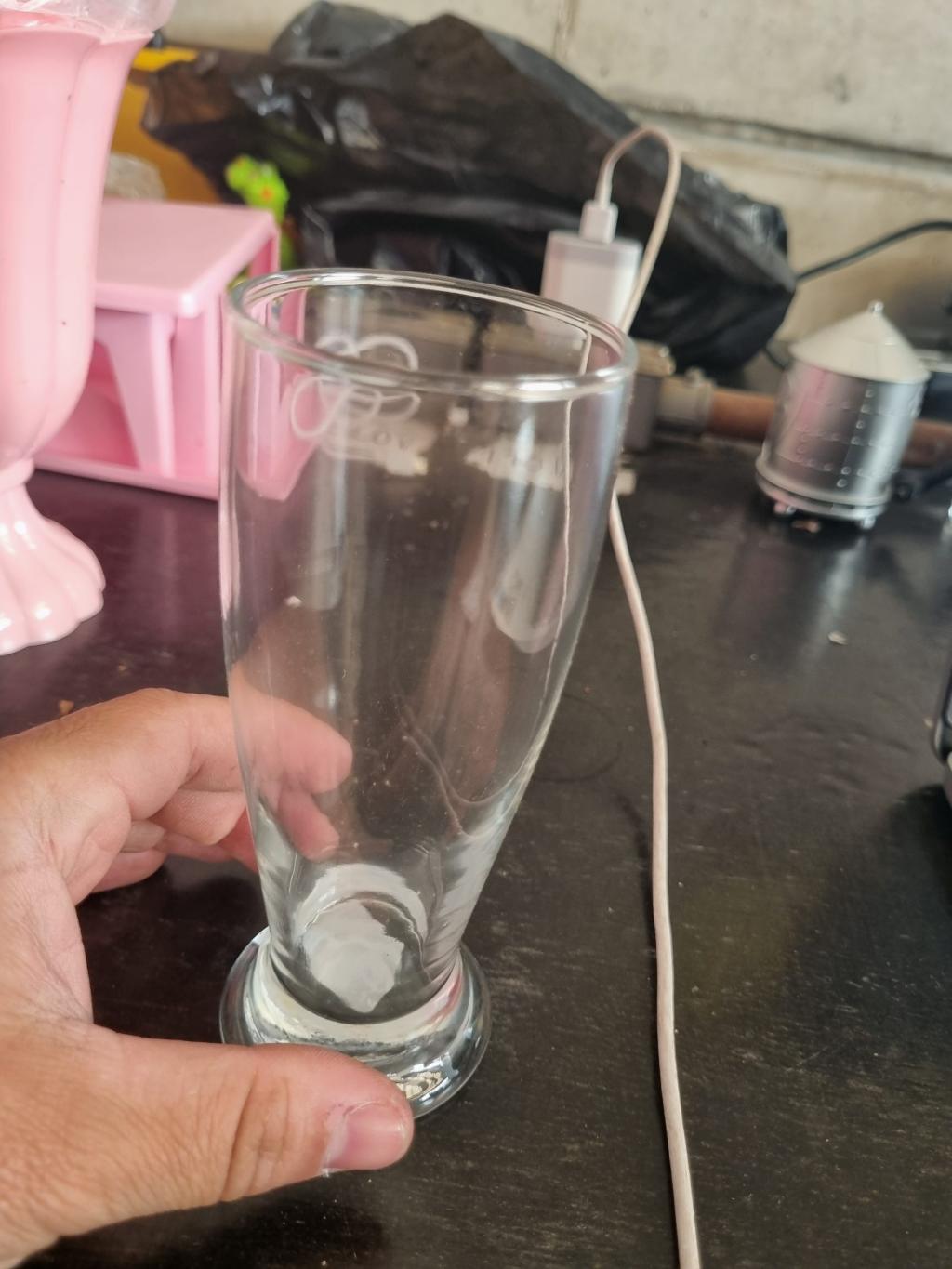 Copo de vidro tipo tumbler