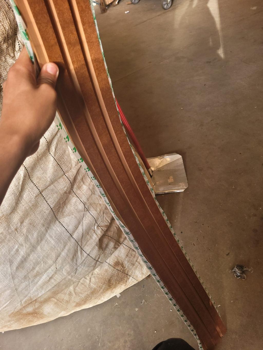 Rodapé de madeira MDF