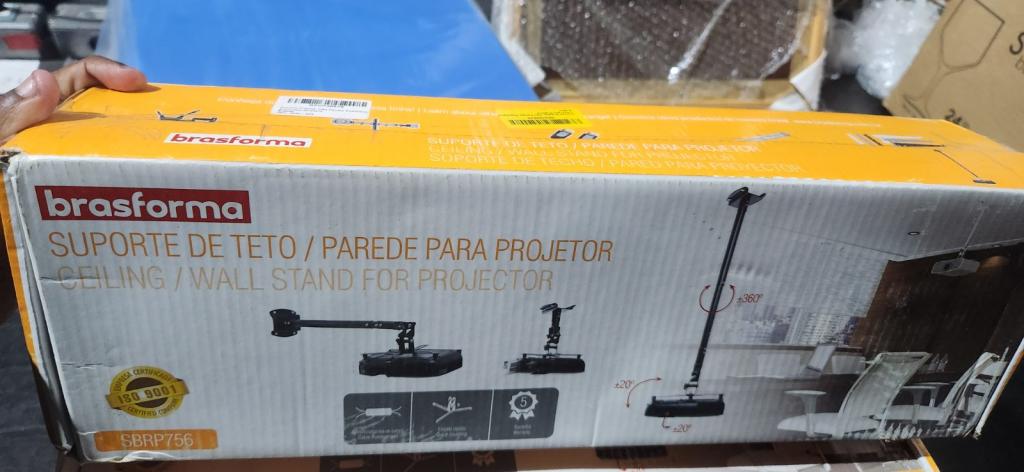Suporte de teto/parede para projetor articulado giratório