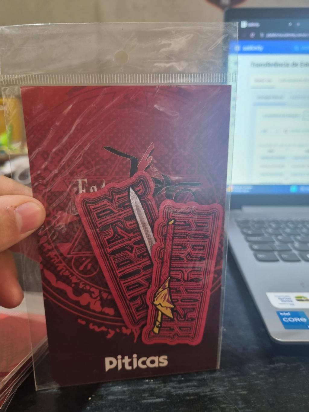 Patch bordado com tema anime/mangá