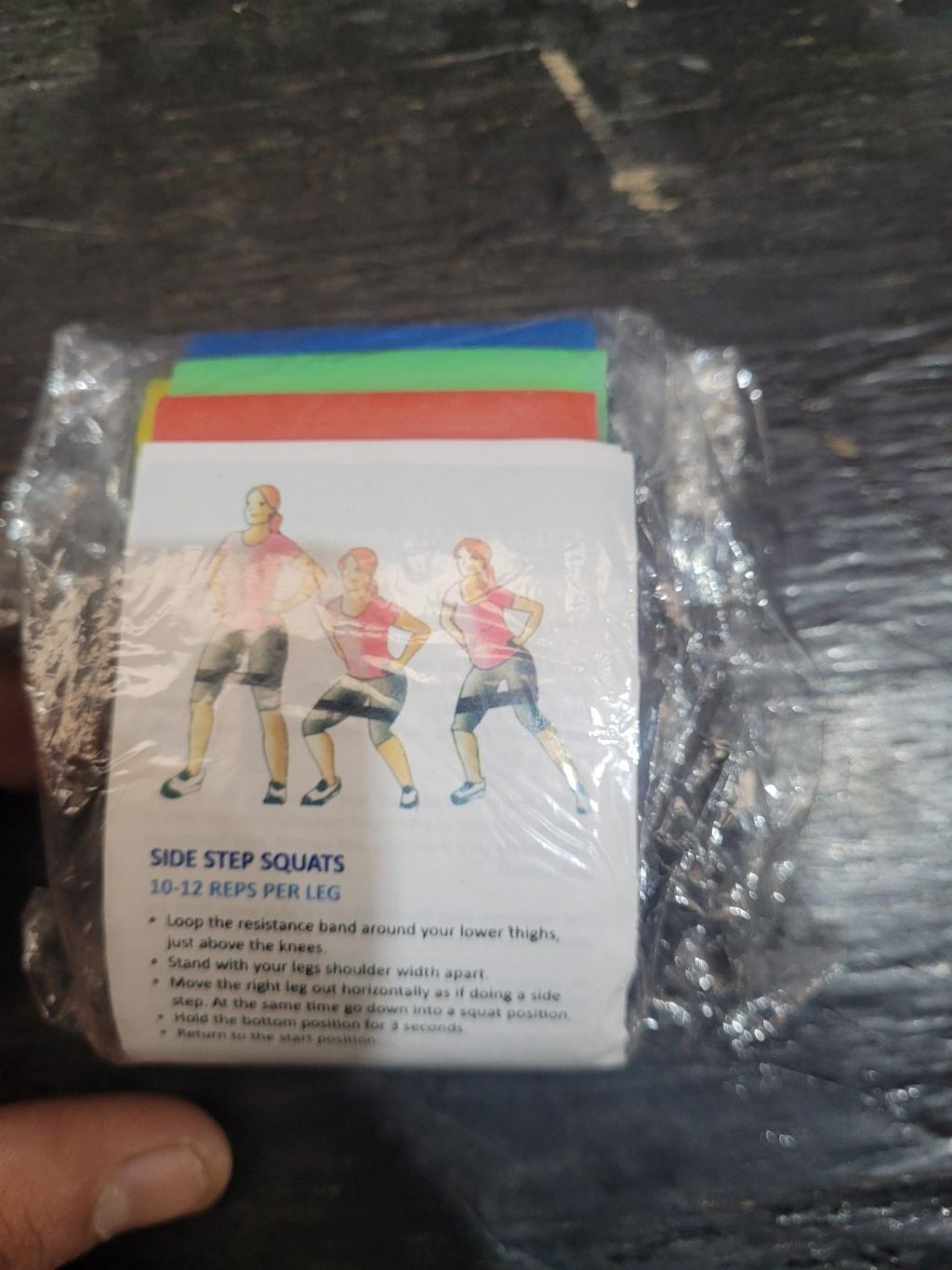 Kit de faixas elásticas para exercícios