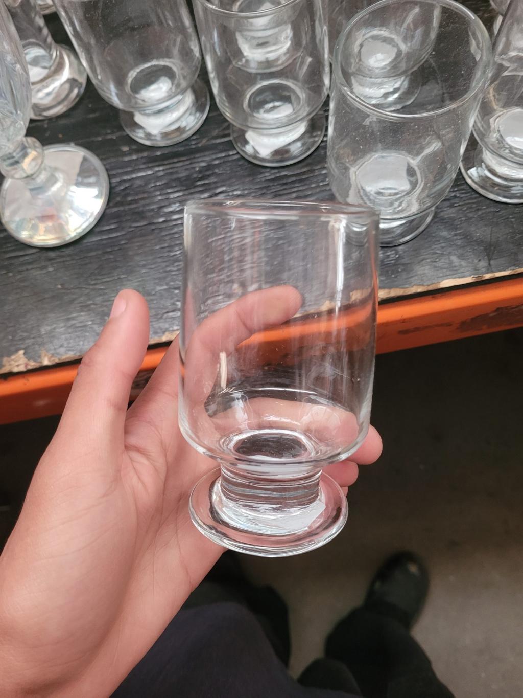 Taça de vidro para bebidas
