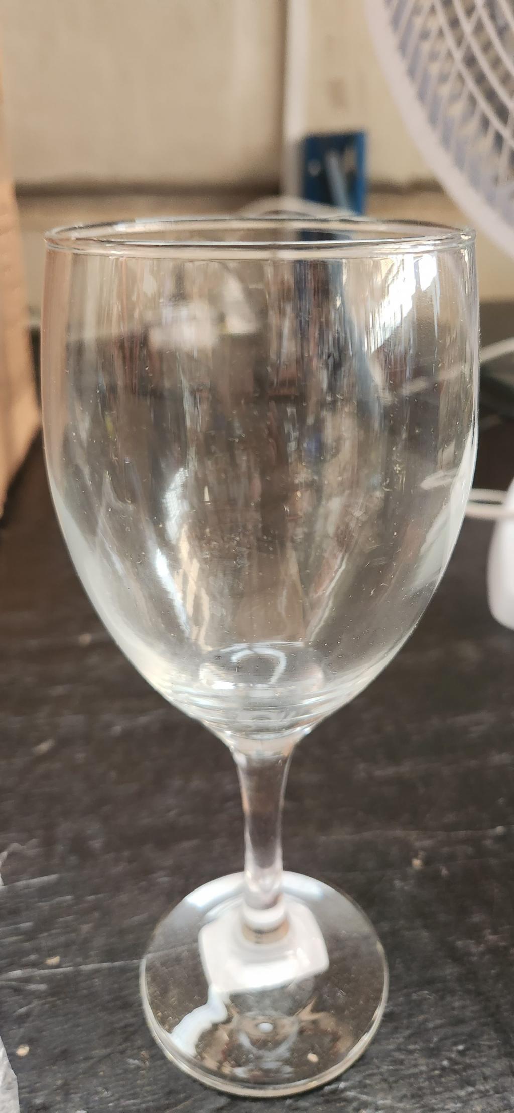 Taça de vidro para bebidas