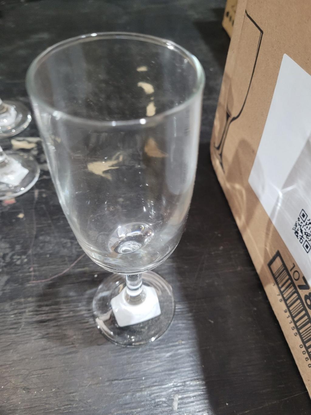 Taça de vidro para bebidas