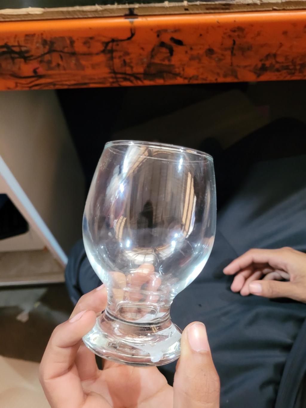 Taça de vidro para bebidas