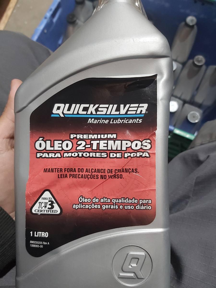 Óleo 2-tempos para motores de popa