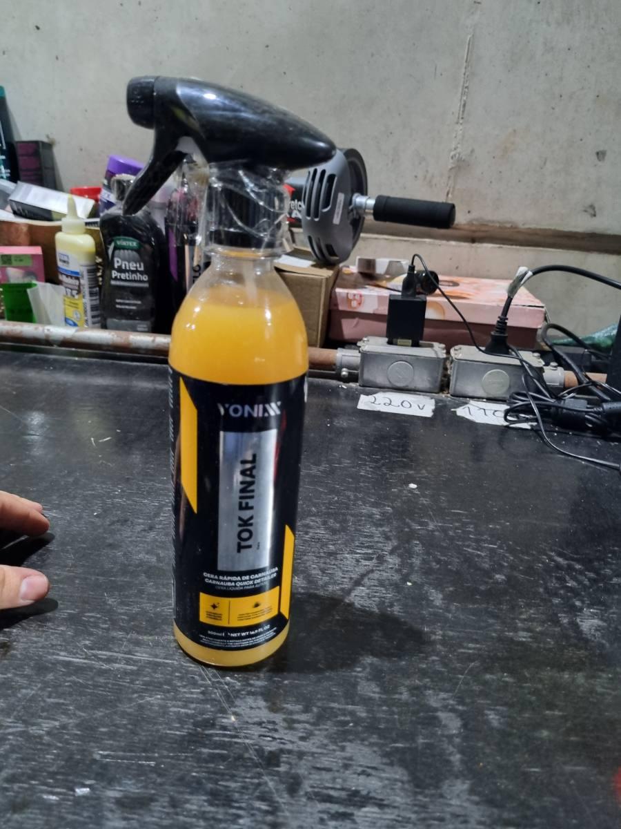 Cera líquida automotiva spray