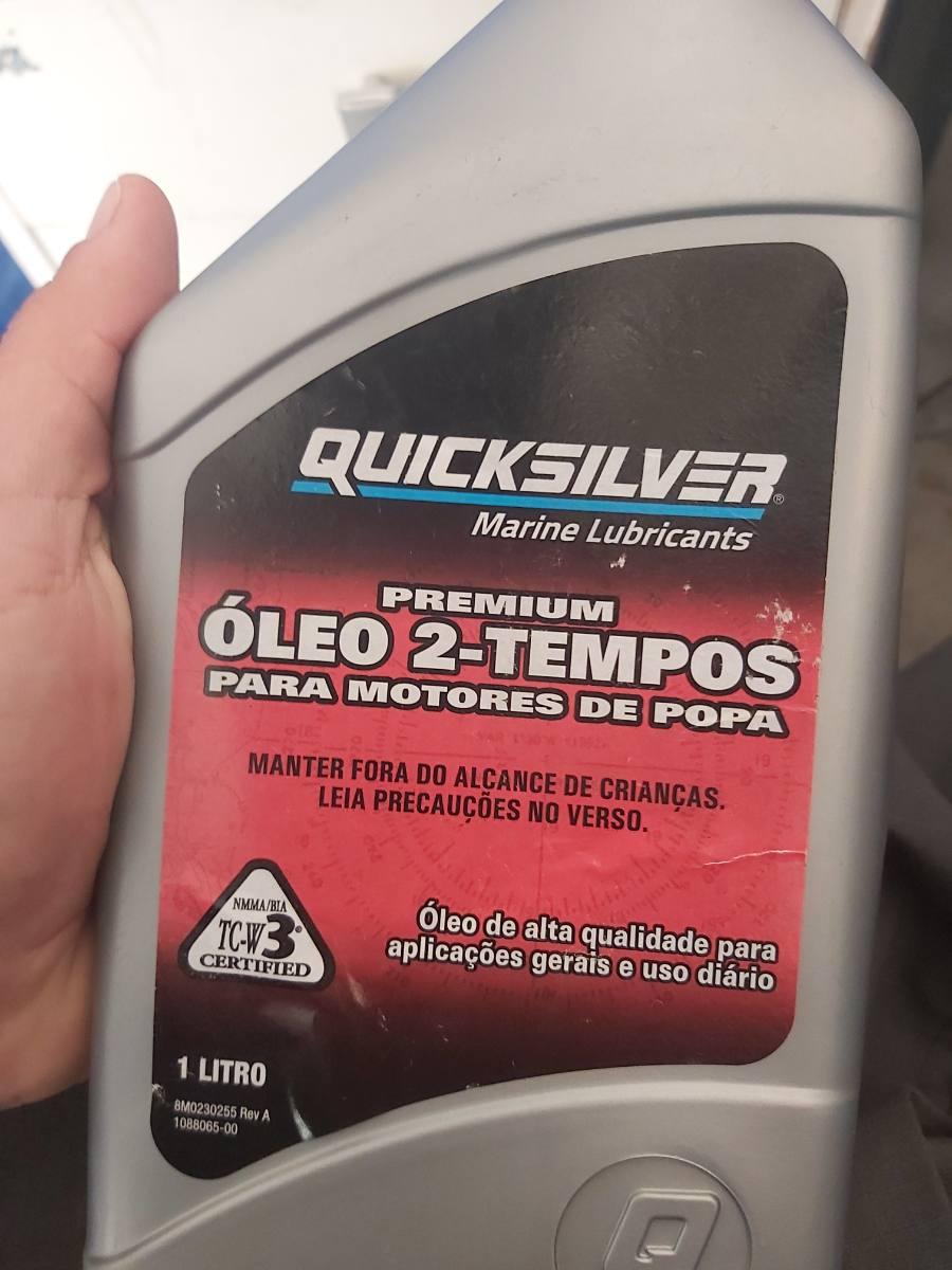 Óleo 2-tempos para motores de popa