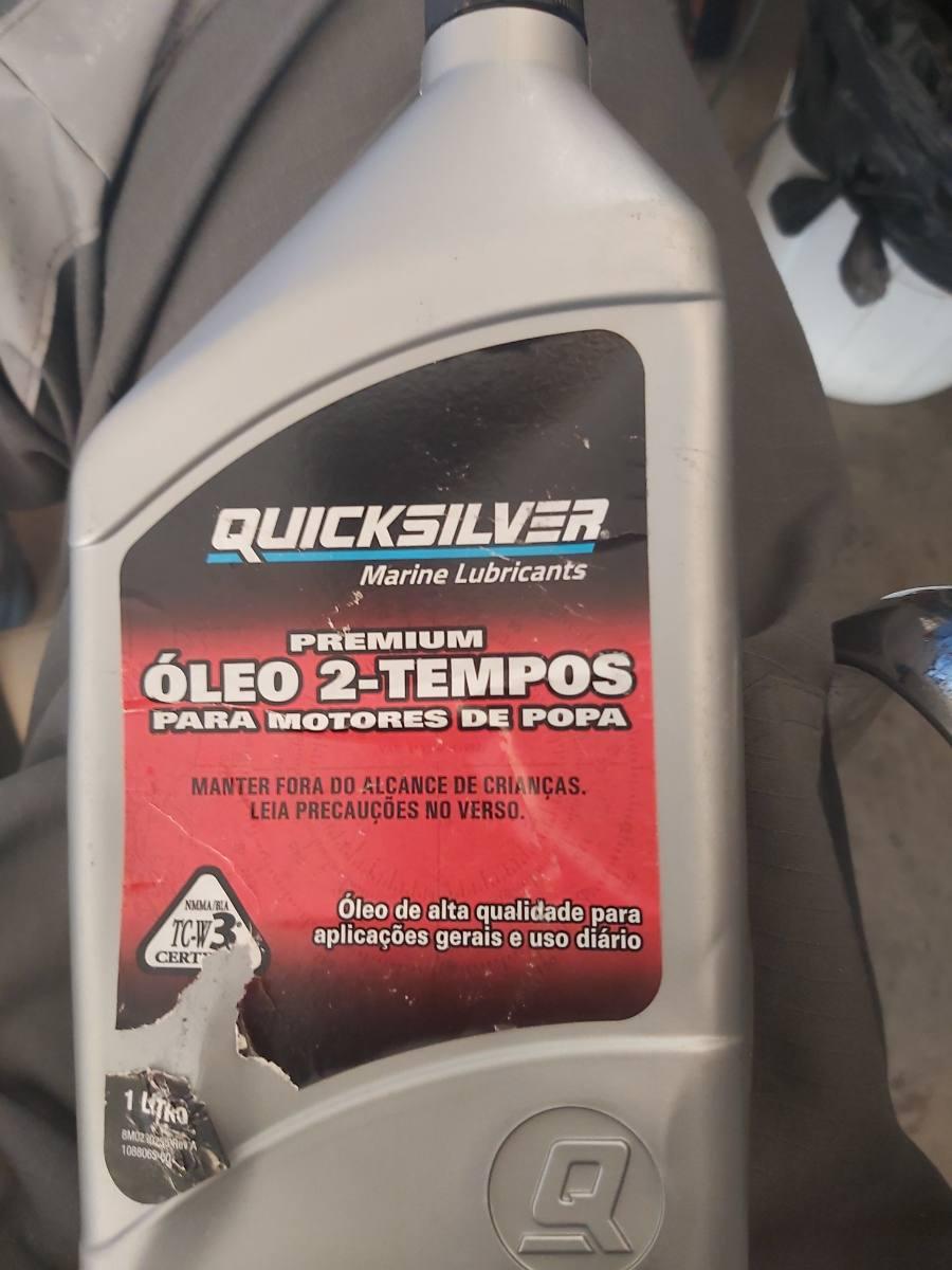 Óleo 2-tempos para motores de popa