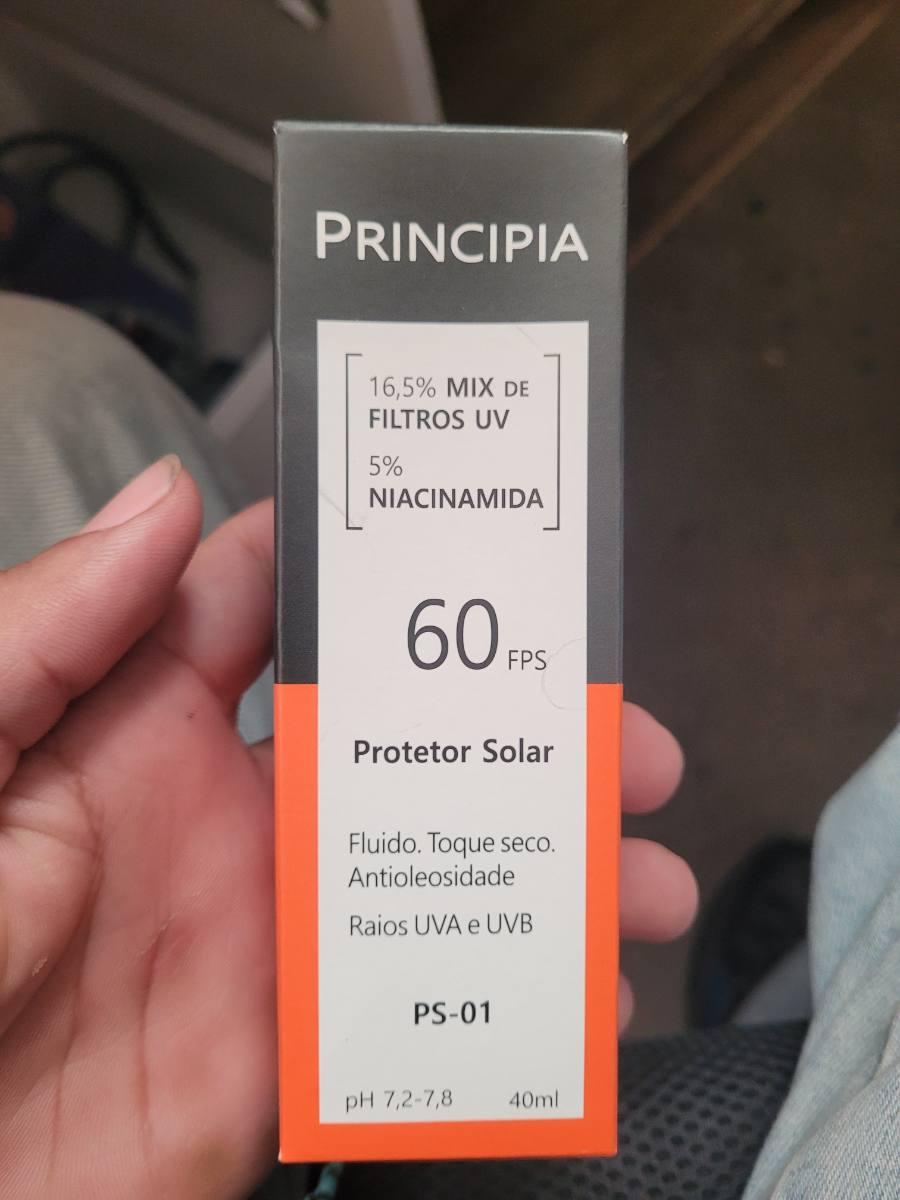 Protetor Solar Principia FPS 60 Fluido Toque Seco