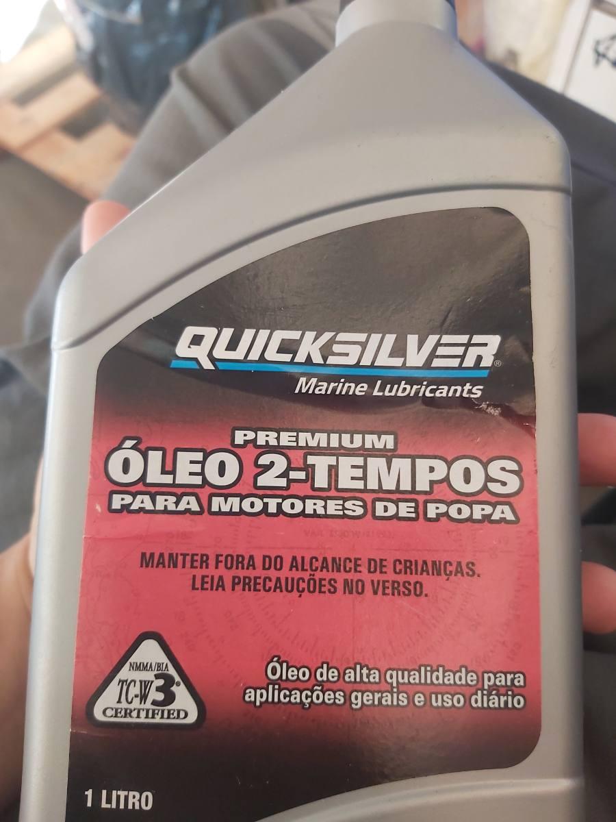 Óleo 2-tempos para motores de popa