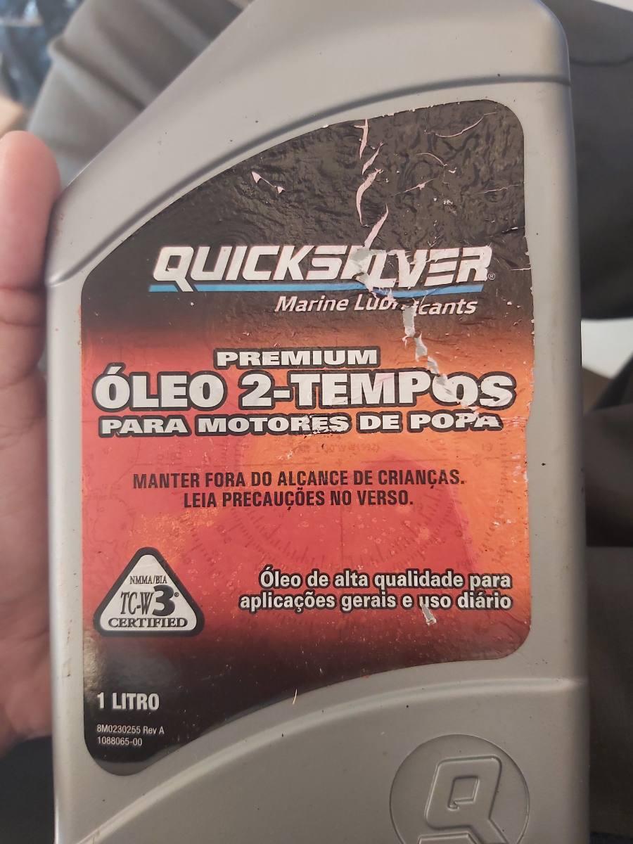 Óleo 2-tempos para motores de popa