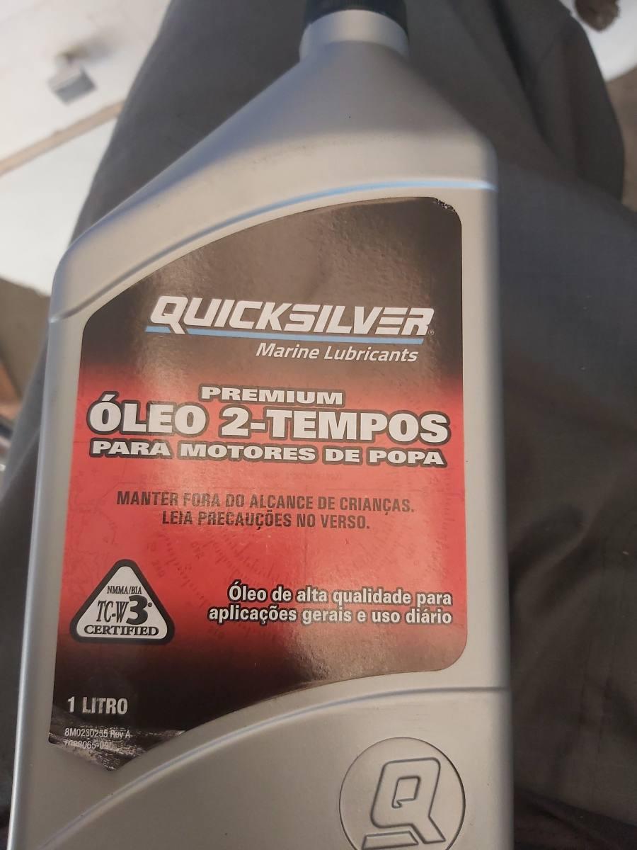 Óleo 2-tempos para motores de popa