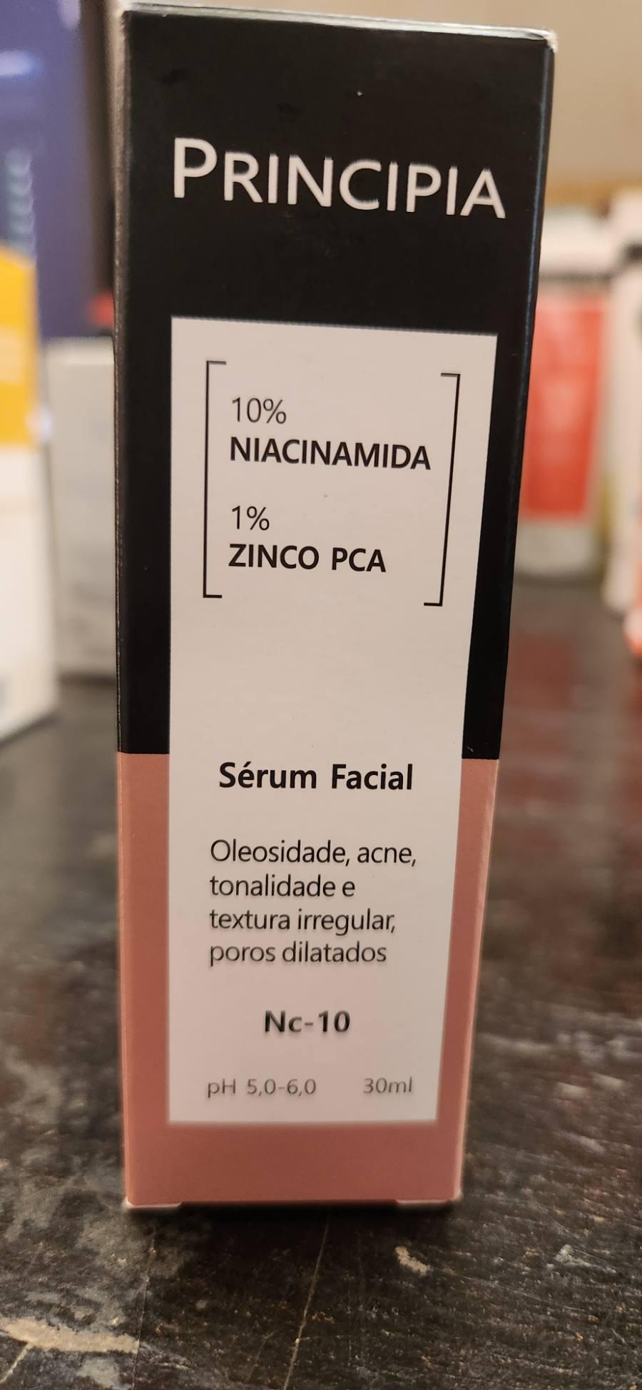 Sérum Facial Niacinamida 10% e Zinco PCA 1%