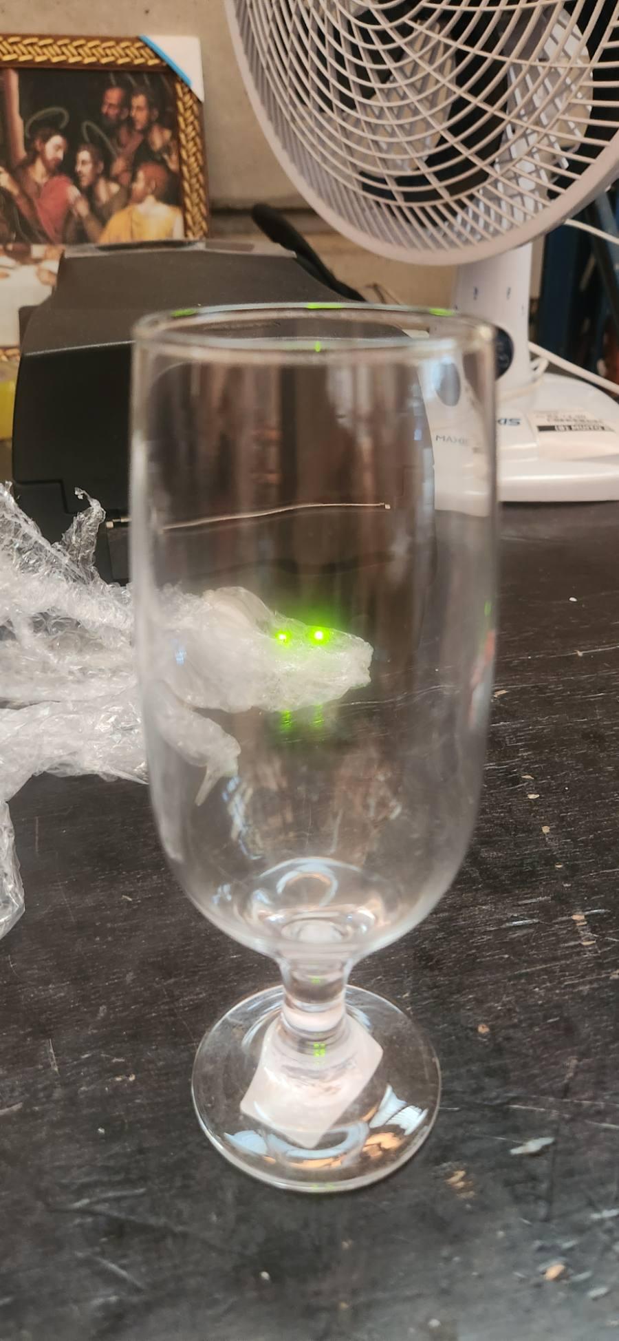 Taça de vidro para bebidas
