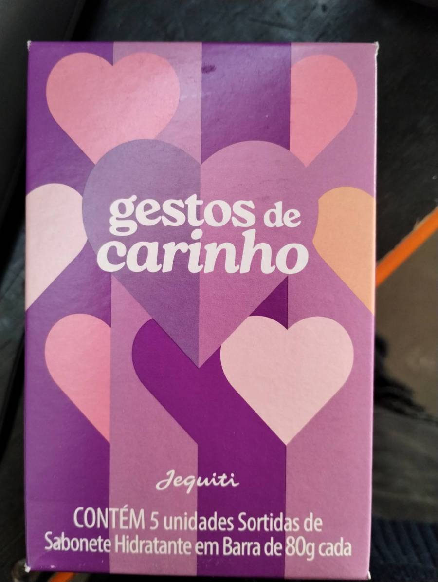 Sabonete Hidratante em Barra Gestos de Carinho Jequiti