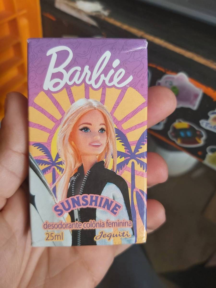 Desodorante colônia feminina Barbie Sunshine