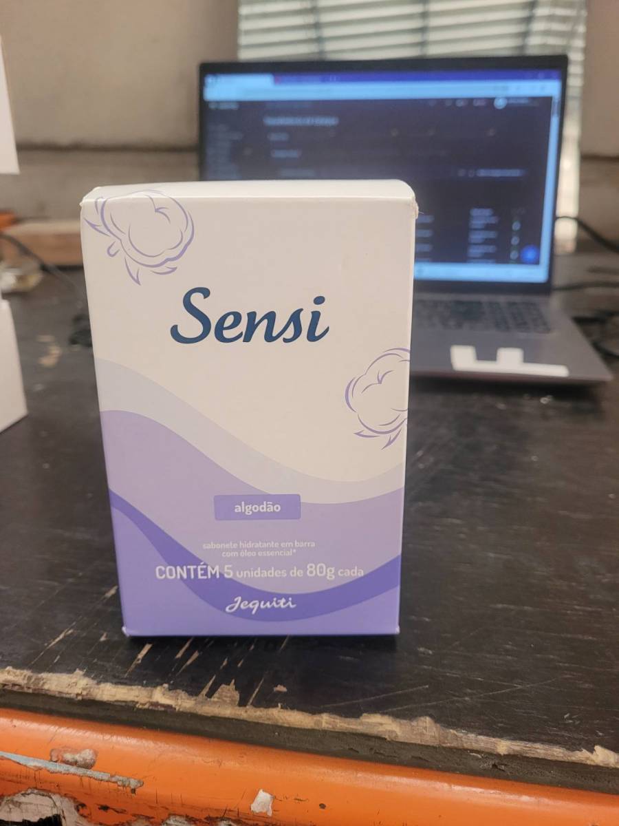 Sabonete hidratante em barra Sensi algodão